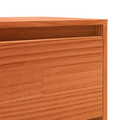 vidaXL Sideboard with Drawer with Storage with Door Brown Solid Pine wood