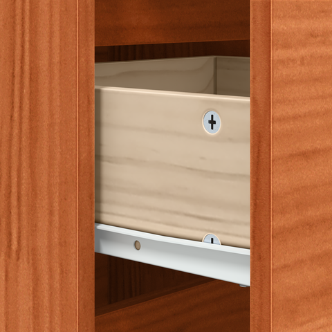 vidaXL Sideboard with Drawer with Storage with Door Brown Solid Pine wood