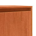 vidaXL Sideboard with Storage with Door Brown Solid Pine wood