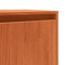 vidaXL Sideboard with Storage with Door Brown Solid Pine wood