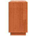 vidaXL Sideboard with Storage with Door Brown Solid Pine wood