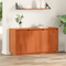 vidaXL Sideboard with Storage with Door Brown Solid Pine wood