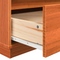 vidaXL Bedside Cabinet with Drawer Wax brown Solid pinewood