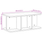 vidaXL Coffee Table White 80 x 39.5 x 33.5 cm Solid pine wood