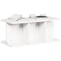 vidaXL Coffee Table White 80 x 39.5 x 33.5 cm Solid pine wood
