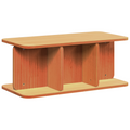 vidaXL Coffee Table Wax brown 80 x 39.5 x 33.5 cm Solid pine wood