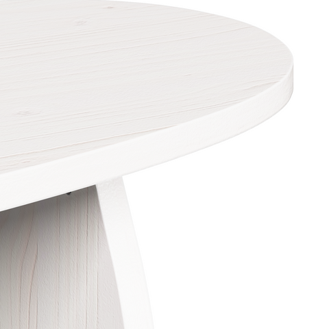vidaXL Coffee Table White 80 x 40 x 35 cm Solid pine wood