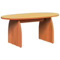 vidaXL Coffee Table Wax brown 80 x 40 x 35 cm Solid pine wood