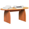 vidaXL Coffee Table Wax brown 80 x 40 x 35 cm Solid pine wood