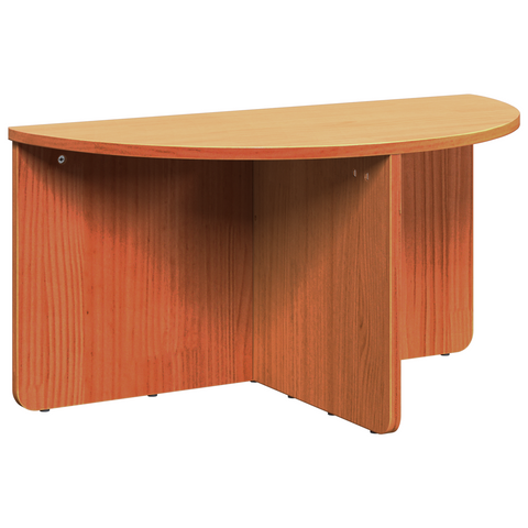 vidaXL Coffee Table 2 pcs Wax brown 79 x 39.5 x 40 cm Solid pine wood