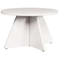 vidaXL Coffee Table Set 3 pcs White Solid pine wood