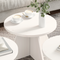 vidaXL Coffee Table Set 3 pcs White Solid pine wood