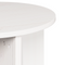 vidaXL Coffee Table Set 2 pcs White Solid pine wood