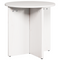 vidaXL Coffee Table Set 2 pcs White Solid pine wood