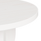 vidaXL Side Table White Solid pine wood
