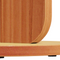 vidaXL Side Table Wax brown Solid pine wood