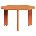 vidaXL Coffee Table Set 3 pcs Wax brown Solid pine wood