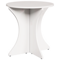 vidaXL Coffee Table Set 2 pcs White Solid pine wood