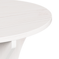 vidaXL Coffee Table Set 3 pcs White Solid pine wood