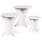 vidaXL Coffee Table Set 3 pcs White Solid pine wood