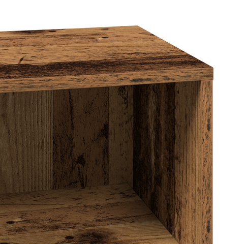 vidaXL Rustic Bathroom Vanity Old Wood Solid Wood Medium Storage