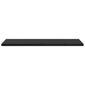 vidaXL Black Oak Bookshelf Boards - Set of 4, 60x20x1.5 cm, Made from Engineered Wood