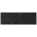 vidaXL Black Oak Bookshelf Boards - Set of 4, 60x20x1.5 cm, Made from Engineered Wood