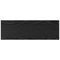 vidaXL Black Oak Bookshelf Boards - Set of 4, 60x20x1.5 cm, Made from Engineered Wood