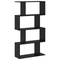 vidaXL Bookcase Black oak 70 x 24 x 129 cm Engineered wood