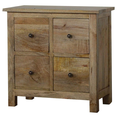 4 Drawer Mini Cabinet Living Artisan Furniture 
