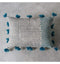 Advika Block Print Cushion Teal Accessories Regency Studio 