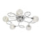 Aherne 5 Ceiling Lamp Chrome Lighting Regency Studio 