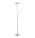 Alassio Floor Lamp Satin Chrome Lighting Regency Studio 