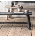 Alberta Bench Rustic Grey Living Regency Studio 