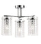 Alda 3 Ceiling Lamp Lighting Regency Studio 