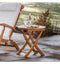 Alicante Outdoor Round Folding Table Outdoors Regency Studio 