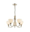 Alton 5 Pendant Light Satin Chrome Lighting Regency Studio 