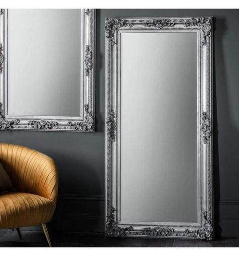 Altori Leaner Mirror Silver Living Regency Studio 