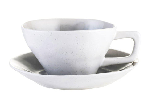 Amelie Cup & Saucer Cement by Lene Bjerre Tableware Lene Bjerre 