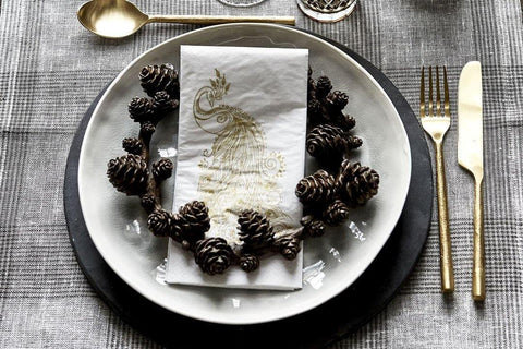 Amelie Dinner Plate in Cement by Lene Bjerre Tableware Lene Bjerre 