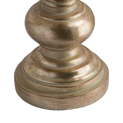 Antique Brass Effect Squat Candle Holder Accessories Hill Interiors 