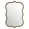 Antique Bronze Curved Mirror Mirrors Hill Interiors 