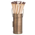 Antique Bronze Matchstick Holder With 60 Matches Accessories Hill Interiors 