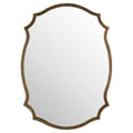 Antique Bronze Ornate Curved Mirror Mirrors Hill Interiors 