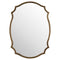 Antique Bronze Ornate Curved Mirror Mirrors Hill Interiors 