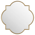 Antique Gold Quarterfoil Mirror Mirrors Hill Interiors 