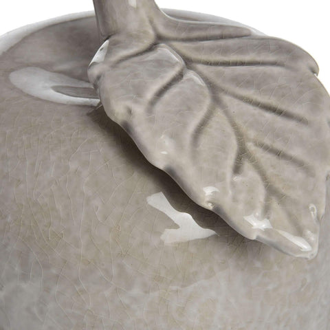 Antique Grey Large Ceramic Apple Accessories Hill Interiors 
