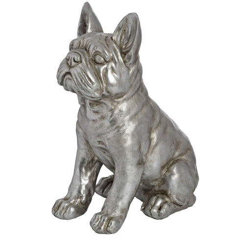 Antique Silver French Bull Dog Accessories Hill Interiors 