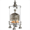 Antique Silver Heart Lantern Spinner Accessories Hill Interiors 