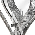 Antique Silver Heart Mirrored Tealight Holder in Large Accessories Hill Interiors 